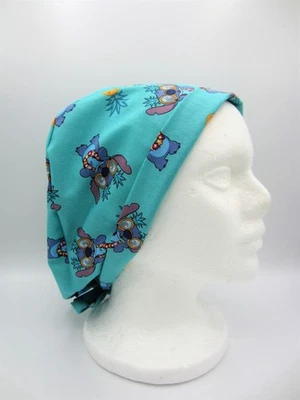 Surgical Scrub Hat for Women's Tieback - Stitch Pineapple - Image 1 of 4