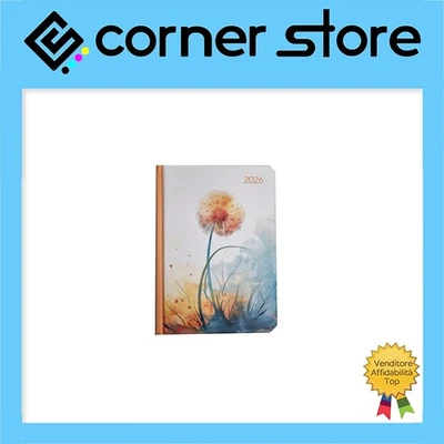 Alpha Edition Agenda Settimanale Verticale 2026 Economica - 10x15cm Soffione - Immagine 1 di 2