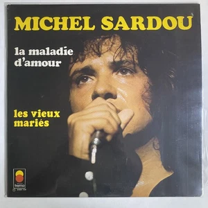 MICHEL SARDOU - LA MALADIE DAMOUR - 1973 FRENCH LP GATEFOALD, CHANSON - Picture 1 of 5