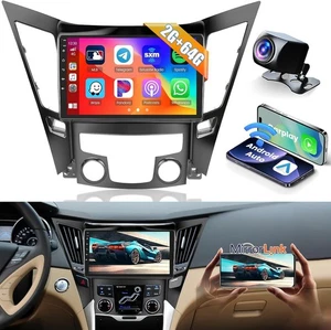 2+64G Android 13 Car Radio Stereo 9in Touchscreen Hyundai Sonata 2010-2014 - Bild 1 von 5