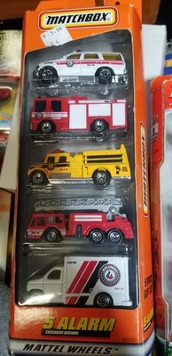 Matchbox 5 упаковок (лот из 4 запечатанных и нераспечатанных) - Изображение 1 из 4