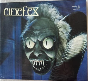 Cinefex # 34 Beetlejuice Batteries Not Included Special Effects (C34) - Picture 1 of 2