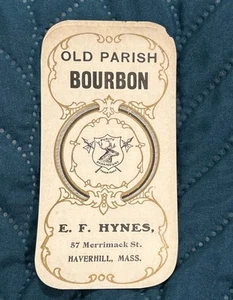 Pre-Prohibition E. F. Hynes Liquor Label Whiskey Old Label Bourbon Excellent - Picture 1 of 5