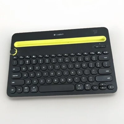Logitech K480 Black Bluetooth Multi-Device Keyboard for PC Mac Tablet Smartphone - image 1 of 4