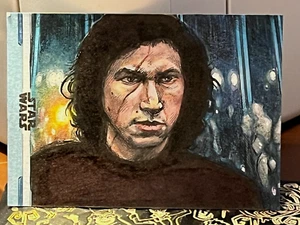 Topps Star Wars Sketch Card R2-D2 Darrin Pepe AP - Picture 1 of 2