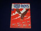 1936 JULY OPEN ROAD FOR BOYS MAGAZINE - WINGS OVER WATER - RIFLE MATCH- SP 5404