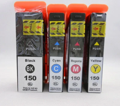 150XL Inkjet Cartridge for Lexmark 150 XL Pro 915 Pro 715 S515 Pro S415 S315 4PK - Image 1 of 3