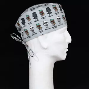 Cappello scrub a tema Star Wars Kawaii citazioni imperiali - Foto 1 di 1