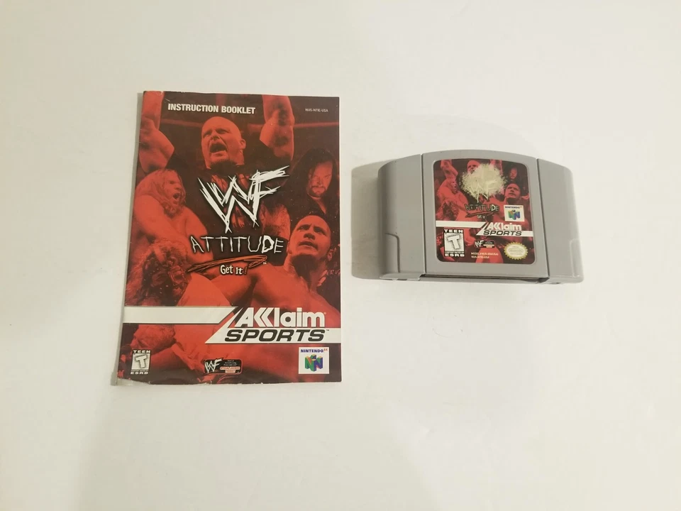 WWF Attitude (Nintendo 64, 1999) - Image 1 of 1