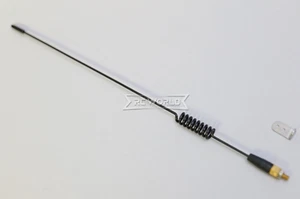 1/10 RC METALL 9" ANTENNE MIT "L" Halterung, LKW, Autos, Boote, Drohnen, *SCHWARZ* - Bild 1 von 9
