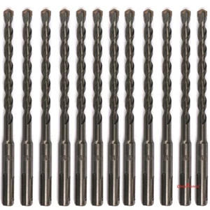 12 Stck./Posten SDS Plus 5/16 Zoll x 6 Zoll Bohrhammer Beton Stein Bohrer Hartmetallspitze - Bild 1 von 7