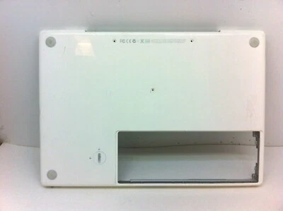 MacBook 13" A1181 non corpo metà fine 2006 2007 custodia inferiore bianca 815-9744 213 - Immagine 1 di 2