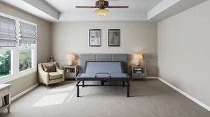 OS2 Queen Adjustable Bed Base with Head and Foot Position Adjustments - Picture 1 of 5