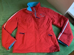 ELHO: Ski JACKE, Stepp, leicht, 36/38, Freestyle, Rot Türkis Weiß, Skilehrer - Bild 1 von 20