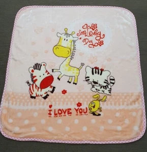 Brand New Baby Toddler Infant Fleece Blanket with Gift Bag Soft Warm Baby - Picture 1 of 8