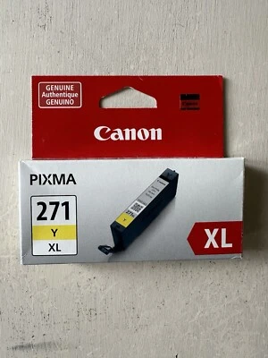Cartucho de tinta original Canon CLI-271XL Y negro 0339C001 NUEVO Foto 1 de 4