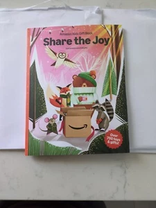 2024 Amazon Kids Gift Book Share The Joy Toy Catalog Christmas Holiday Stickers - Picture 1 of 2