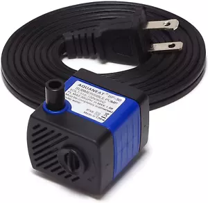 Submersible Water Pump, 50GPH Fountain Pump, Small Water Pump, Aquarium Pump for - Picture 1 of 12