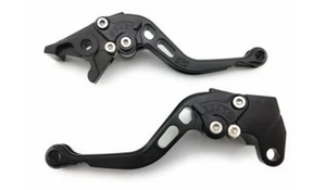 Par de Palancas / Manetas Cortas AVDB Negras MOTO GUZZI AUDACE 1400 LC 2015-2021 - Imagen 1 de 8