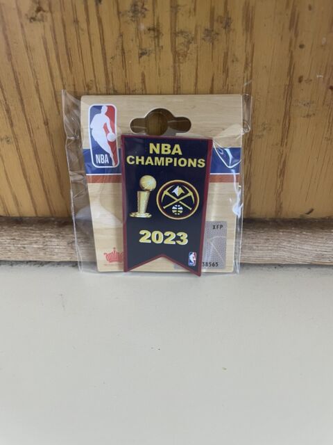 2023 Nuggets NBA Champs Banner Lapel Pin