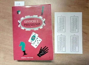 Juegos Y Pasatiempos - Gelli - Manuales Hoepli 1989 - Enciclopedia Juegos (3 - Imagen 1 de 2
