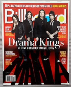 Billboard Magazine: March 12, 2011. Mana on cover. - Picture 1 of 2