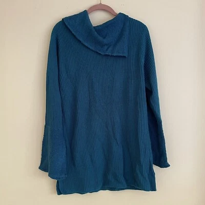 Cervelle, 1X Women’s, Sweater, Blue Aqua - Image 1 of 4