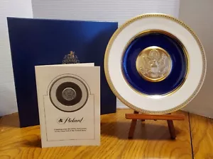 1982 PICKARD GREAT SEAL OF US 200th COMMEMORATIVE PLATE & BOX EXLNT COND - Picture 1 of 8