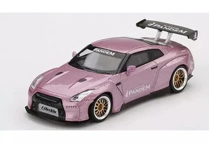 Mini Car 1/64 Pandem Nissan Gt-R R35 Gt Wing Right Handle Pink Series Mgt00123-R - Picture 1 of 1