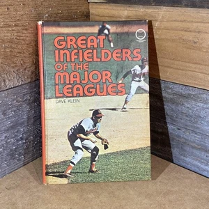 Great Infielders of the Major Leagues Dave Klein Baseball Hardcover Random House - Picture 1 of 2