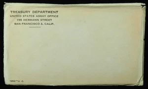 1963 U.S. Silver Mint Set, Complete 10-Coin Set, P & D w/ Envelope - Picture 1 of 4