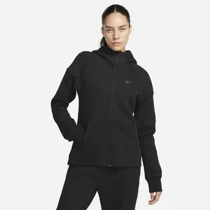 Nike NSW Tech Fleece Full Zip Womens Hoodie Sweat Jacket Coat Hooded Jacket - Picture 1 of 23
