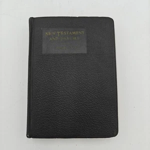 Neues Testament und Psalmen Großschrift Druckausgabe Weltverlag Vintage Illus - Bild 1 von 5