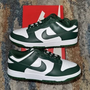 Size 9 - Nike Dunk Low Michigan State - Picture 1 of 7