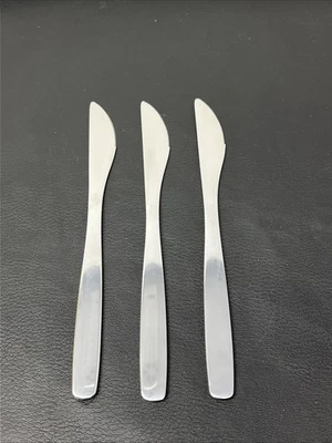 "Cuchillo de cena IKEA Mopsig acero inoxidable lote de 3 cubiertos cena moderno 8""" Foto 1 de 4