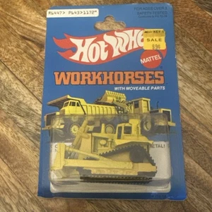 1983 Hot Wheels Workhorses No. 1172 CAT Bulldozer - Picture 1 of 5