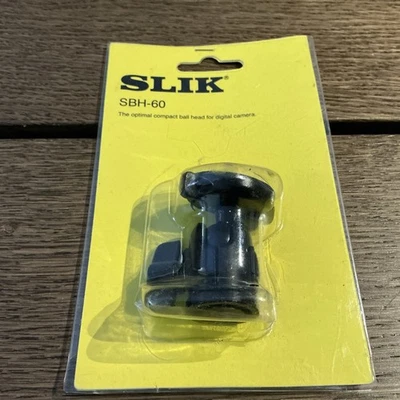 SBH-60 Small Compact Ballhead Supports 1.25 lbs. Black 618-606 - Image 1 of 4