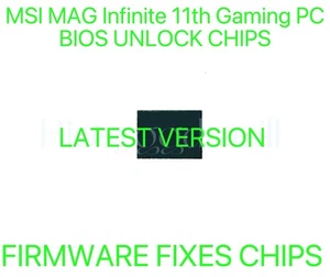 PC GAMING MSI MAG Infinite 11th, no password firmware bios chip ultima versione - Foto 1 di 1