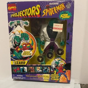 Marvel Comics Spider-Man Projectors Action Figure The LIZARD 9" Toy Biz VTG NIP - Picture 1 of 16