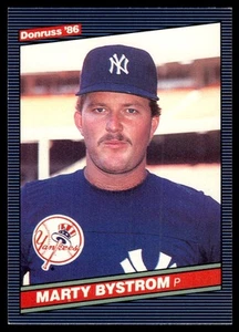 1986 Donruss Marty Bystrom New York Yankees #591 - Picture 1 of 2