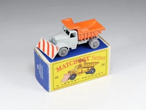 MATCHBOX - 16-C - Scammel Snow Plough - Closed Stairs - En boite - Imagen 1 de 9