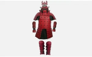 HALLOWEEN Set komplett Samurai Lederrüstung Rollenspiel LARP Cosplay Kostüm SALE - Bild 1 von 5
