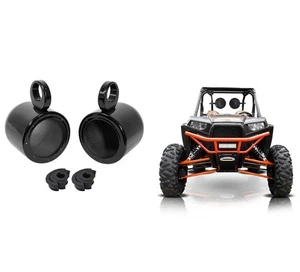 Rockville MAC65B 6.5" Rollbar Speaker Pod 4 UTV RZR Cart Polaris Jeep Wakeboard - Picture 1 of 8