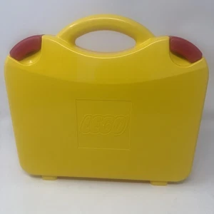 LEGO Storage Carry Case Container Suitcase Style Red Box Dividers - Picture 1 of 6