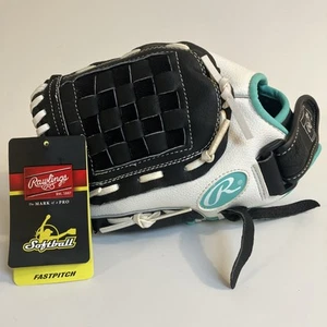 Rawlings Kinder Jugend Fastpitch Softball Handschuh 11" FP110BW Leder, Linkshand LHT - Bild 1 von 20