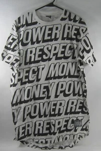 New ROCKSMITH RS 000028 WHITE Black Graphic T- Shirt MEN Size L - Picture 1 of 3