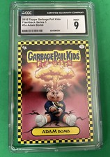 2010 Garbage Pail Kids Stickers Flashback Adam Bomb #3a Mint 9