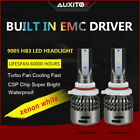 AUXITO 2x Canbus 9005/9006/H1/H7/H8 LED Headlight Bulb High/Low Beam Light 6500K