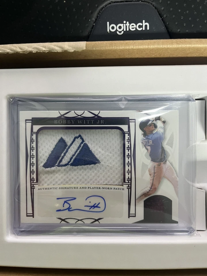 2022 RPA Leaf Trinity RC Bobby Witt Jr Purple Foil 1/1 Make an Offer!!! - Image 1 of 1