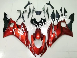 Fit for YZF R6 2017-2019 Candy Red Black ABS Injection Mold Bodywork Fairing Kit - Foto 1 di 6